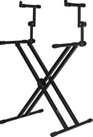 2 tier X-type keyboard stand