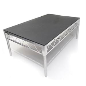 2.4m (8') x 0.6m (2') Alloy Deck w/painted top