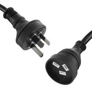2m (6' 6") 240v Power Extension Cable
