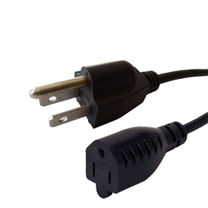 3m (10') 110v Power Extension Lead