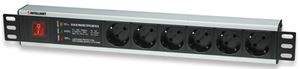 6-way 240v (AU) Rack Mounted Powerstrip