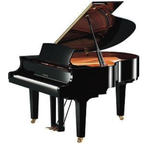 C1X SH Silent 5'3" Digital/Acoustic Baby Grand Piano (midi piano) w/cover - Black 