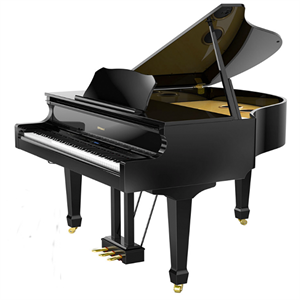 GP 609 Digital Grand Piano w/cover - Black