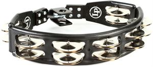 LP160 Cyclops Jingle Tambourine Steel-Black-Mountable