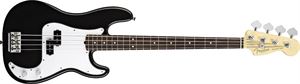 P Bass 4-String Electric (USA) - black w/rosewood neck