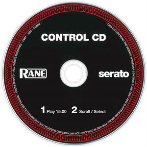 Serato Scratch Live Control CD