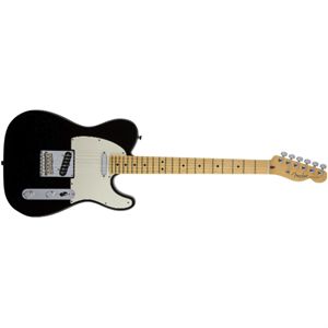 Tele American Standard (USA) Guitar - Black w/maple neck